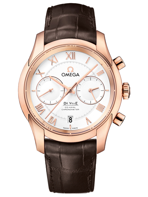 [นาฬิกางานกอล์ฟเกรดท็อป] Omega De Ville Series 42 มม. นาฬิกาโครโนกราฟ Co-Axial 431.53.42.51.02.001
