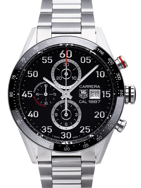 Mechanické hodinky s automatickým chronografem TAG Heuer Carrera Series CAR2A10.BA0799