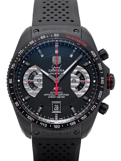 TAG Heuer Grand Carrera series Calibre 17 RS2 chronograph watch CAV518B.FT6016