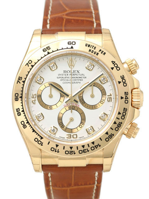 [NOOB Factory] Rolex Cosmograph Daytona Chronograph Watch 116518G White Dial