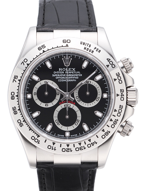 [NOOB Factory] Rolex Cosmograph Daytona Black Stainless Steel Chronograph Watch 116519