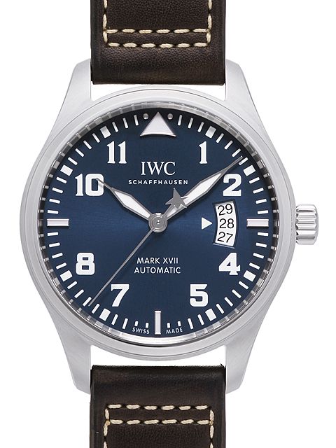 [Ultimate edition] IWC Pilot's collection Mark XVII 17 automatic mechanical leather strap watch IW32...