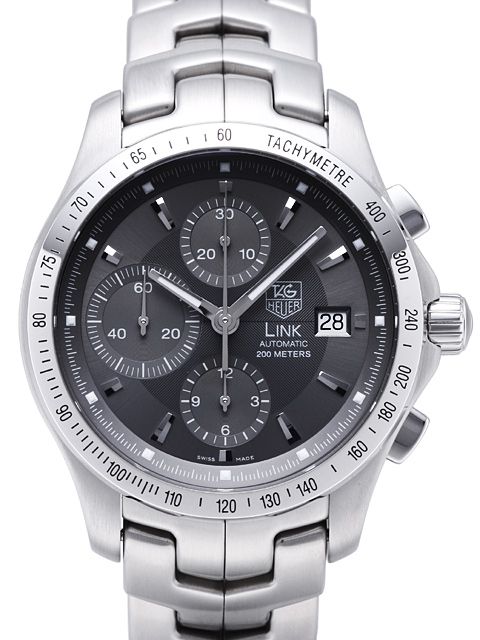[1:1 Idealna replika] Automatyczny zegarek mechaniczny chronograf TAG Heuer z serii Link CALIBRE 16 CJF2115.BA0594