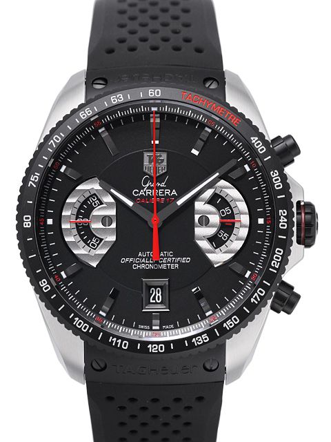 TAG Heuer Grand Carrera CALIBRE 17 RS Chronograph Watch CAV511C.FT6016