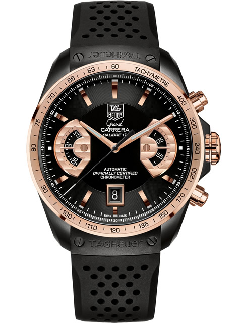 TAG Heuer Grand Carrera CALIBRE 17 RS2 Chronograph Watch CAV518E.FT6016