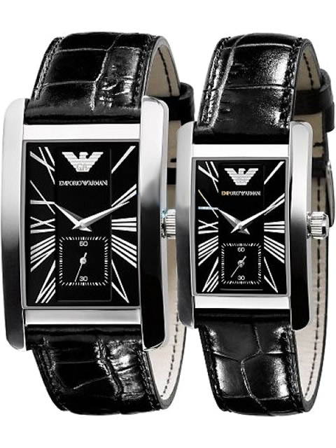 [Export replica] Emporio Armani fashion quartz watch AR0143/AR0144 couple watch