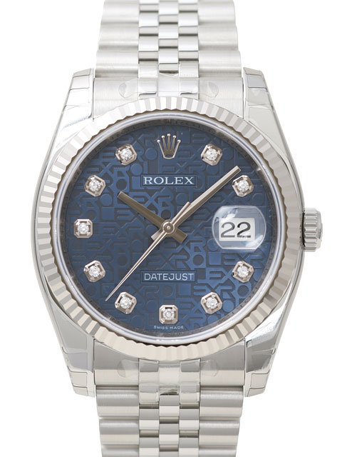 [Top Replica Watch] Rolex Datejust Automatic Mechanical Watch 116234G diamond-set dial