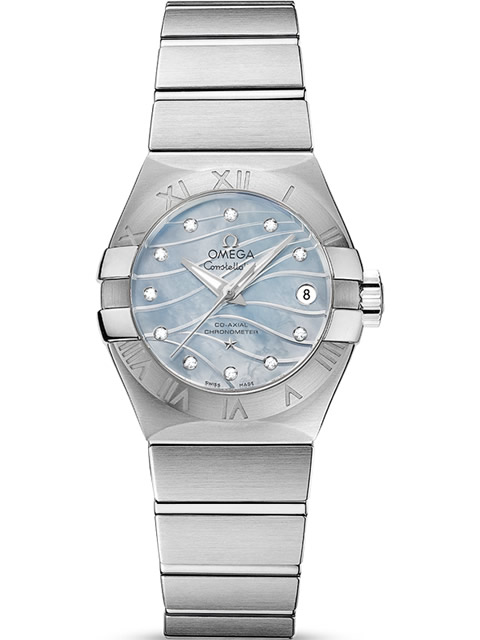 Premium replica watch Omega Constellation 27mm Co-Axial watch 123.10.27.20.57.001