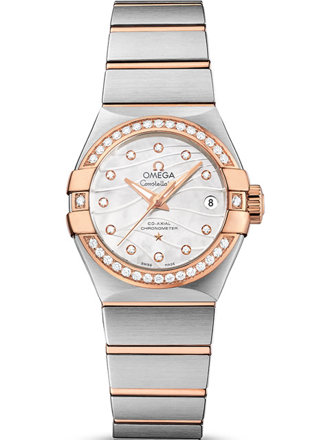 Premium replica watch Omega Constellation 27mm Co-Axial watch 123.25.27.20.55.005