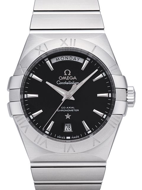 【Top Replica Luxury Watch】Omega Constellation Series 38mm Co-Axial Day-Date Watch 123.10.38.22.01.00...