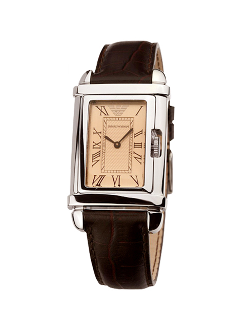 【Replica Stock】Emporio Armani Fashion Quartz Watch AR0259/AR0260 Couple Watch