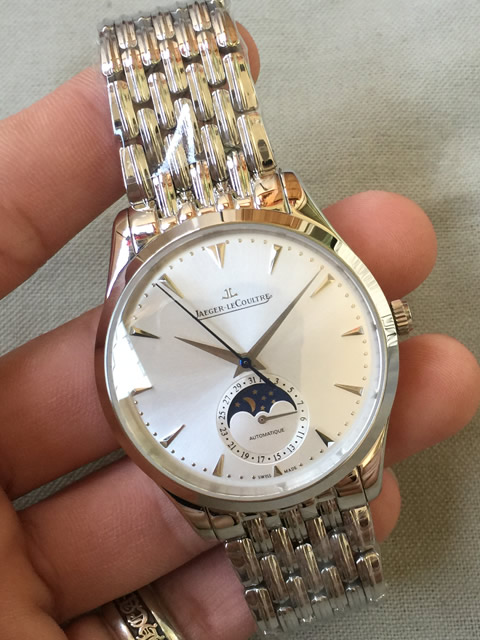 Jaeger-LeCoultre Master Control White Dial Stainless Steel Automatic Mechanical Watch