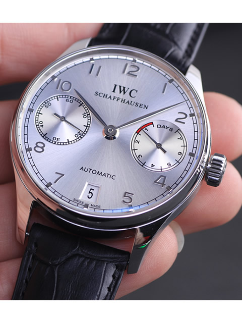 IWC Portugieser Seven-Day power reserve automatic mechanical men's watch