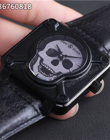 Bell & Ross Aviation Collection Automatic Mechanical Watch Skull
