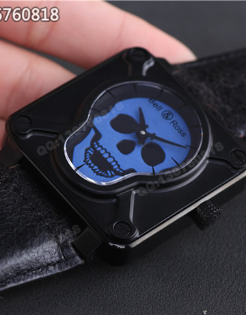Bell & Ross Aviation Collection Automatic Mechanical Watch Skull