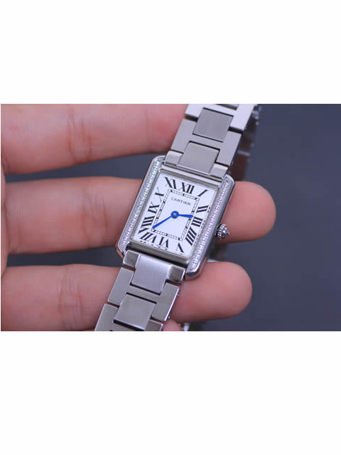 Cartier Tank women's quartz watch