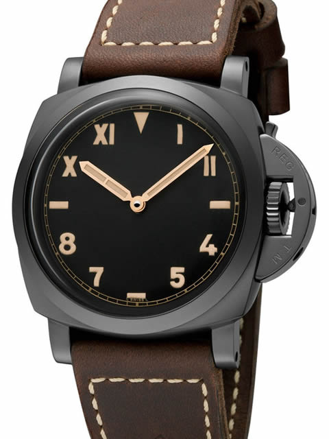replica Panerai Luminor 1950 3 Days Titanio DLC PAM00629 Pam629