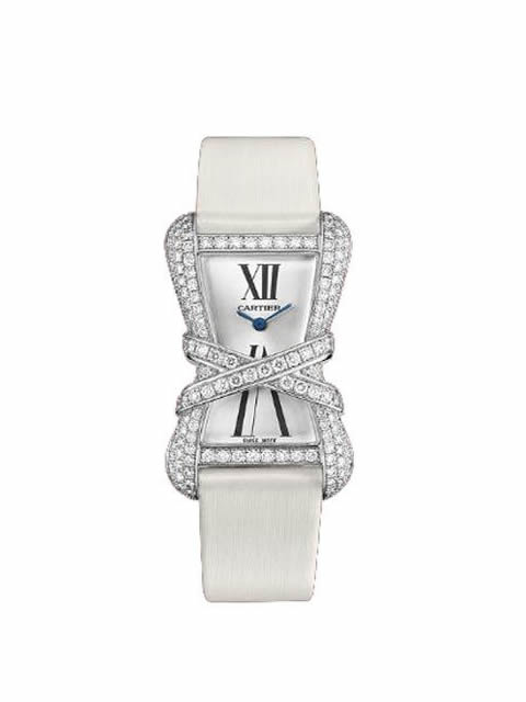 Cartier High Jewellery Watch Collection WJ306014 distinctive quartz watch