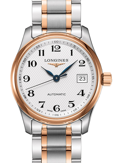 Longines Master Collection L2.893.5.79.7 rose gold date watch