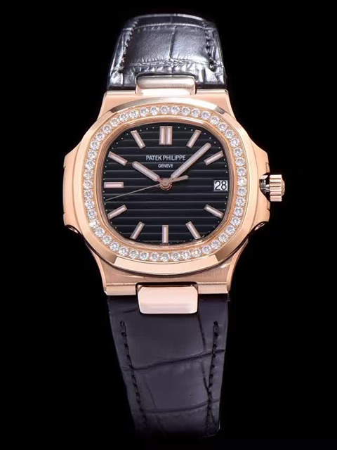Patek Philippe sports series 5711R rose gold diamond-set watch