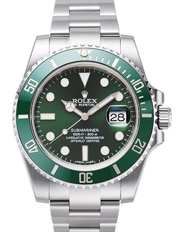 [Noob Factory V7 Version] Rolex Submariner Watch 116610LV Kermit Submariner