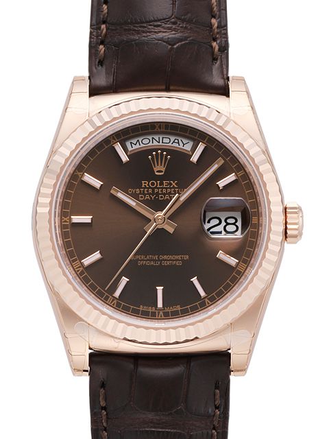 [NOOB Factory] Rolex Day-Date Series 118135-L (FC) Chocolate Dial Watch
