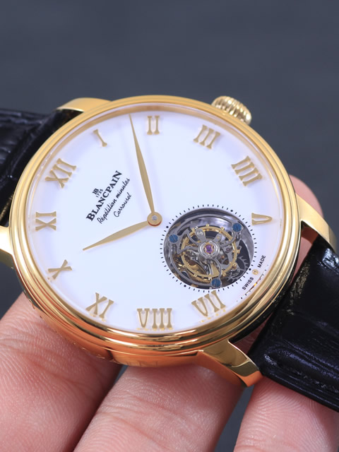 [TF Factory] Swiss Super-A Replica Blancpain Villeret Erotic Series Manual-Winding True Tourbillon M...