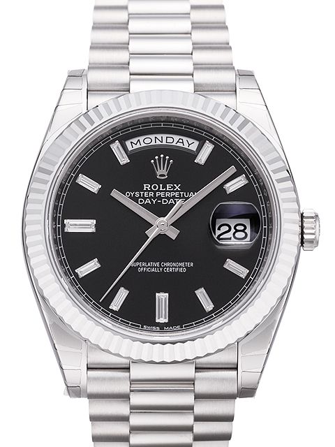 [Fine Item] Rolex Day-Date Series 228239 Black Mechanical Watch