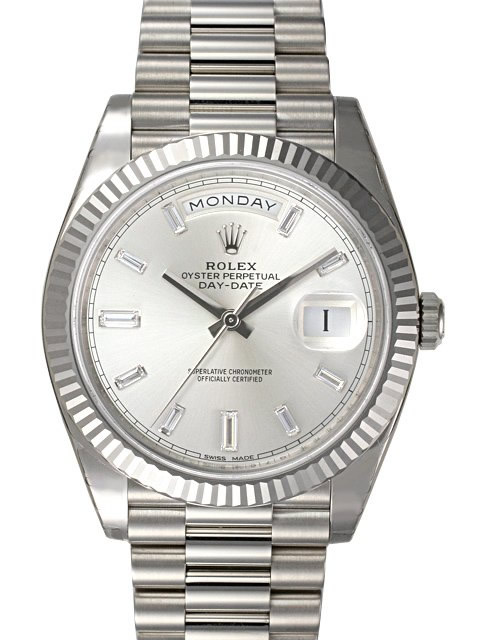 [Fine Item] Rolex Day-Date Series 228239 White Diamond-Set Dial Watch