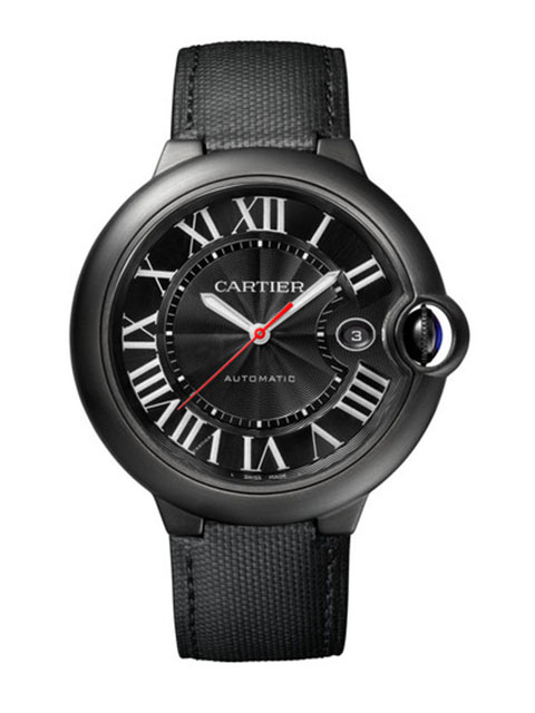 CARTIER Carbon-Coated Ballon Bleu WSBB0015 Mechanical Watch