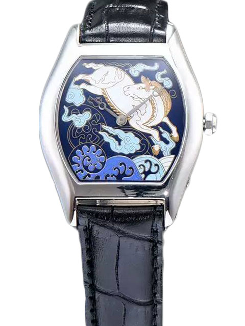 CARTIER Tortue Series HPI00348 Symbolic Watch Flying Pegasus
