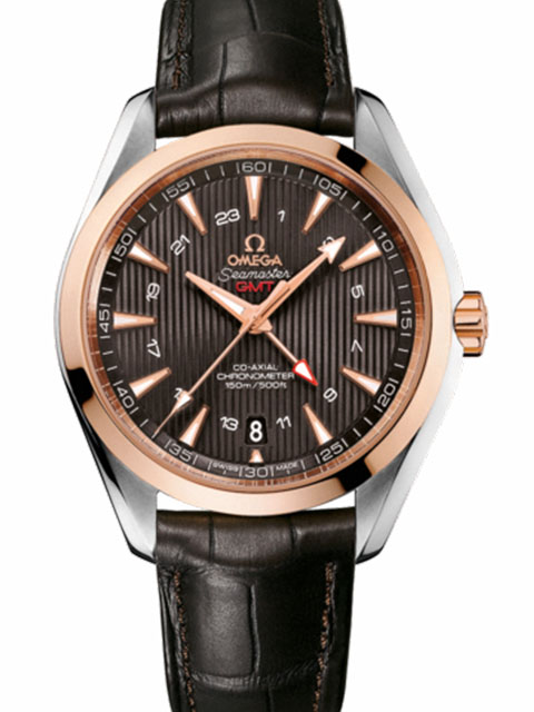 1:1 Replica Omega Seamaster Collection 231.23.43.22.06.001 Rose Gold Mechanical Watch