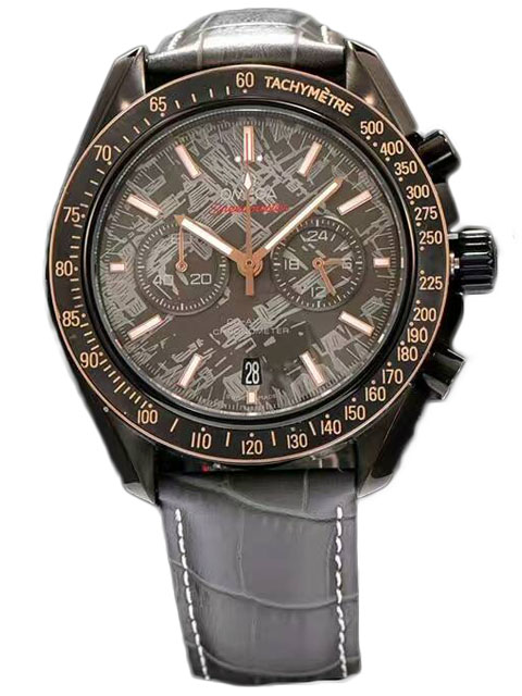 Fine Edition Omega Speedmaster Series 311.63.44.51.99.001 Sports Quartz Watch PVD Case