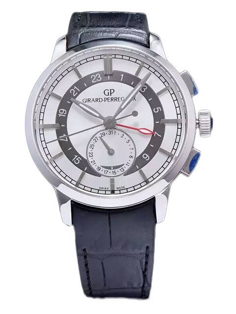 Girard-Perregaux Men's Watch Series 49544-52-231-BB60 Dual Time Automatic Mechanical Watch