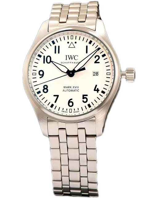 KW Factory Fine Edition IWC Pilot Series IW327002 Automatic Mechanical Watch Steel Bracelet Version