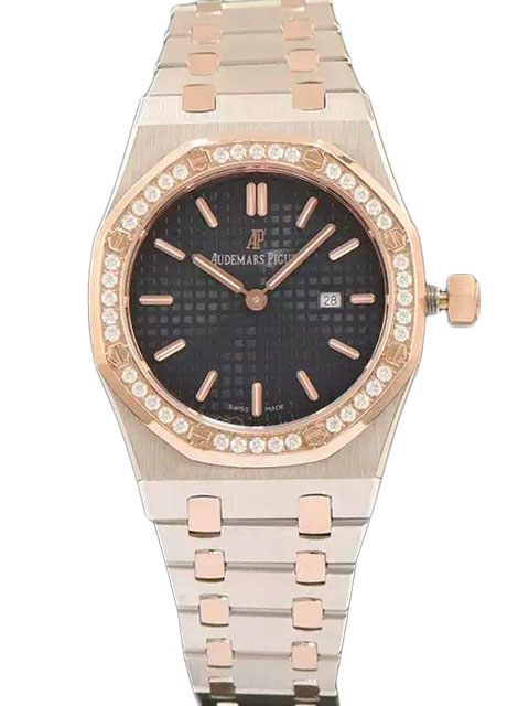 Audemars Piguet Royal Oak Series 67651BA.ZZ.1261BA.02 Ladies Quartz Watch