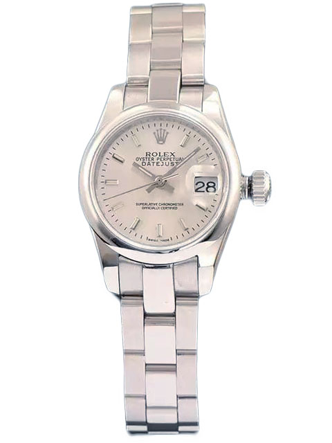 Rolex Datejust 116200 silver dial 26 mm ladies' watch