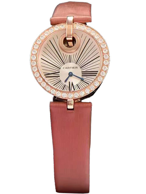 Cartier Captive de Cartier Collection WG600006 Rose Gold Quartz Watch