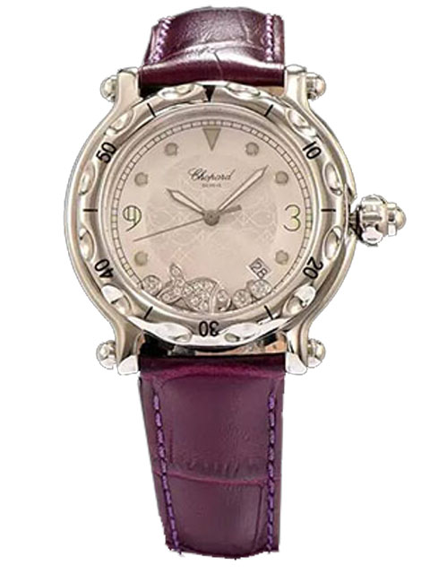 Chopard Women's Collection 278949-3001 Diamond-Accented Quartz Watch