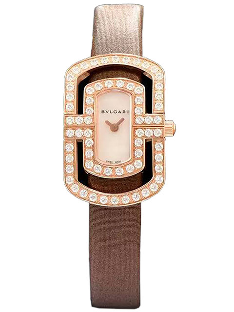 [Fine Edition] Bvlgari Ladies' Rose Gold Diamond-Set Watch