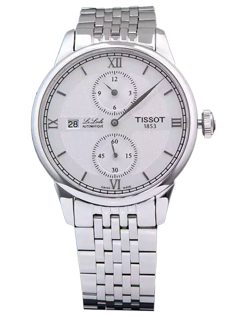 Jam Tangan Mekanikal Keluli Tahan Karat Siri Tissot Le Locle