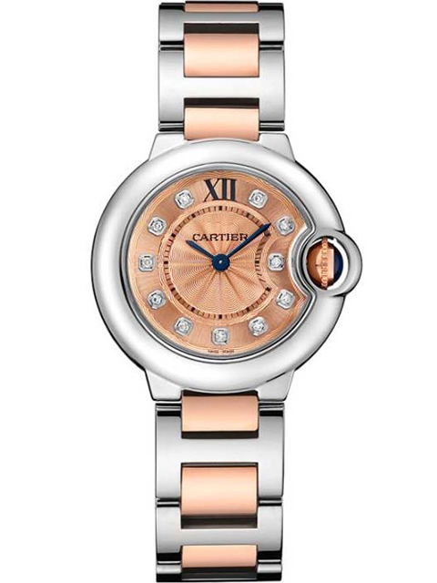 [V6 Fine Edition] Cartier Ballon Bleu Series WE902052 (Small Size 28 mm) Quartz Ladies' Watch