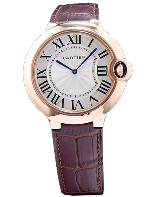 Cartier Ballon Bleu W6920054 rose gold quartz watch