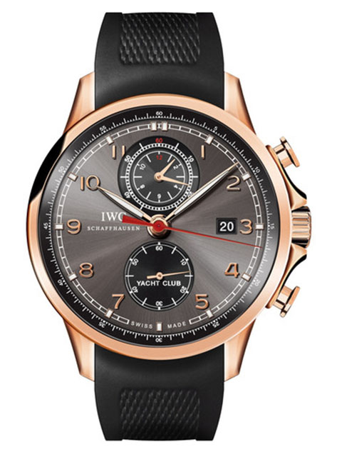 IWC Portugieser IW390202 automatic mechanical watch, brown leather strap version