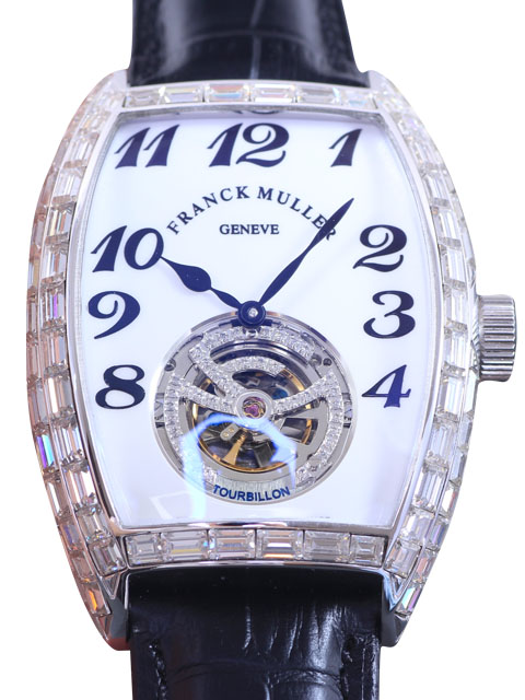 Franck Muller BLACK CROCO 8880 CC AT Tourbillon watch