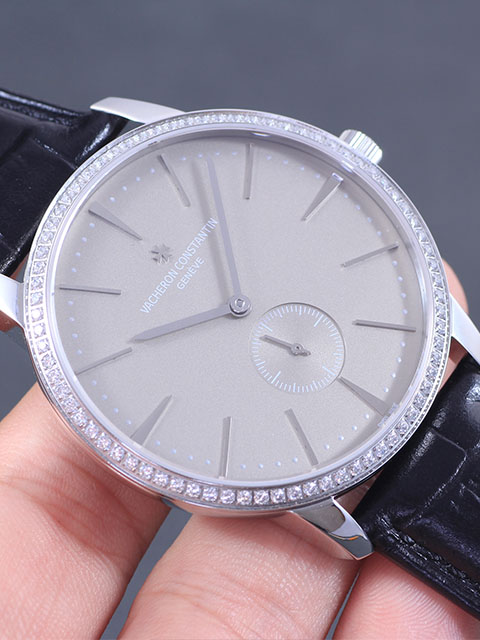 Vacheron Constantin Patrimony Series 1110U/000P-B087 Diamond-Set Automatic Mechanical Watch