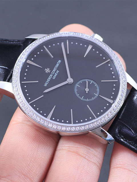 Vacheron Constantin Patrimony Series 1110U/000G-B086 Diamond-Set Automatic Mechanical Watch