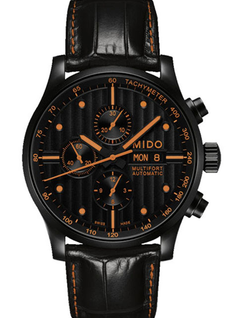Mido Multifort collection M005.614.36.051.22 PVD automatic mechanical watch