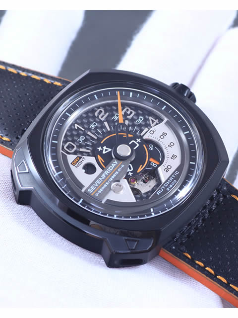 SevenFriday V-Serisi V3 Kare Moda Otomatik Mekanik Saat