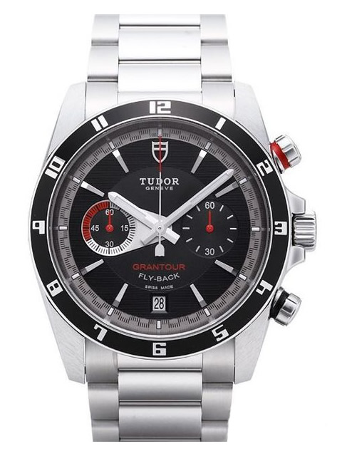 Tudor GRANTOUR Series 20550N-95730 Black Dial Automatic Mechanical Watch